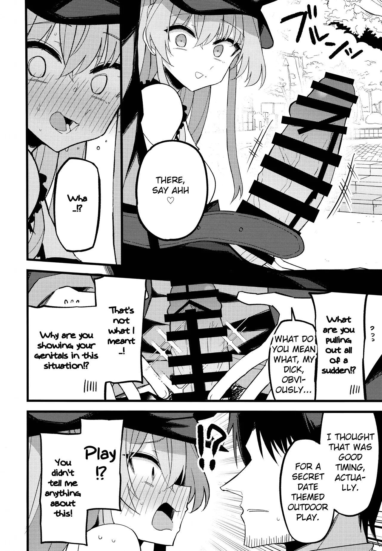 Hentai Manga Comic-This is not the secret date... that I was talking about!-Read-7